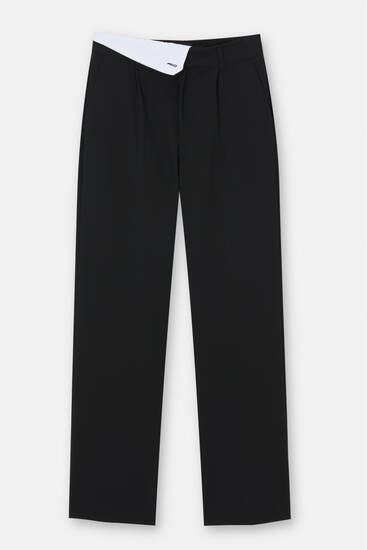 Womens Trousers - Spring-Summer 2023 | PULL&BEAR