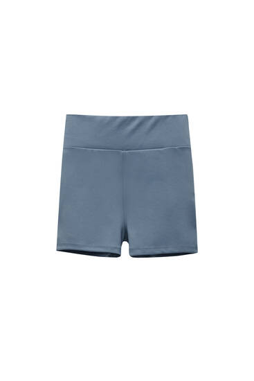 Elastische Shorts im Radlerhosen-Stil