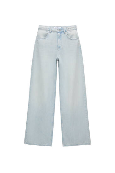 Pantalones vaqueros anchos 2025 pull and bear