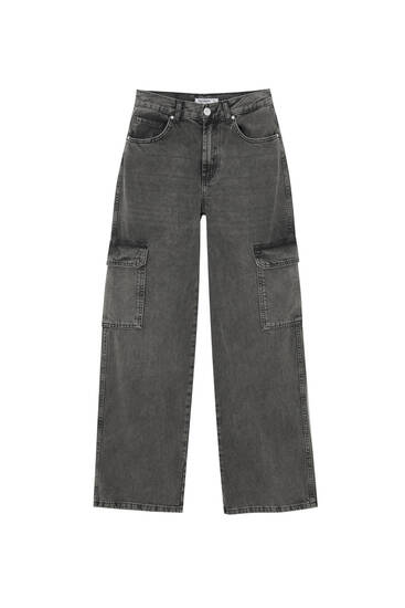 Pantalones reflectantes pull and bear new arrivals