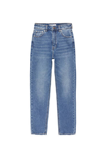 Jeans retas com pinças - PULL&BEAR en 2023