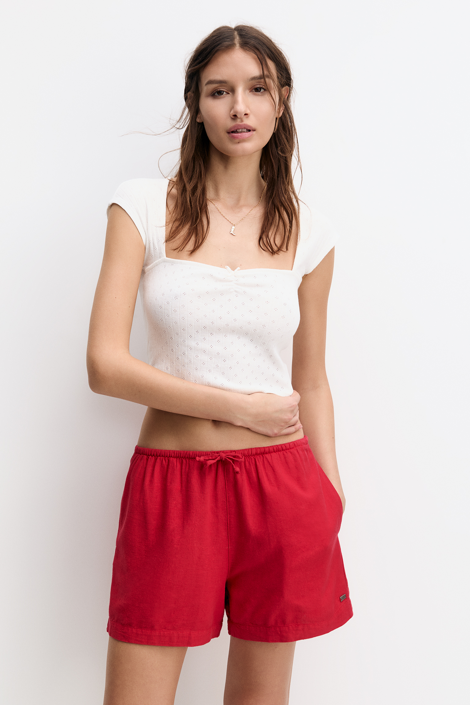 Shorts y bermudas Ropa Mujer PULL&BEAR Nicaragua