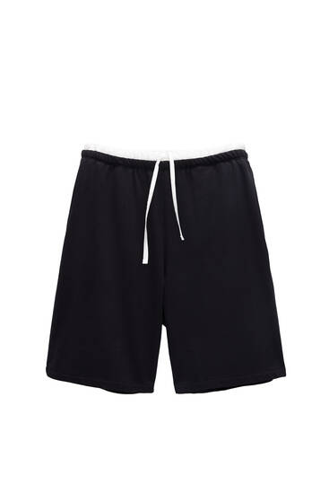 Black Jogger Shorts (3125032)