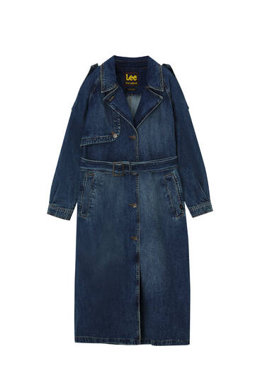 Trench di jeans oversize Lee