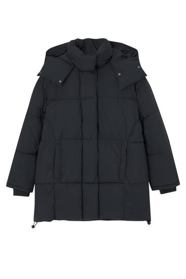 Pull and bear puffer jacket sale