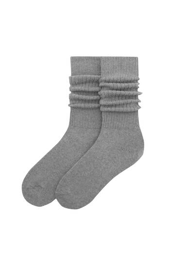 Chunky long socks