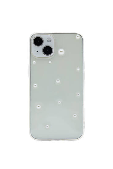 Faux pearl iPhone case