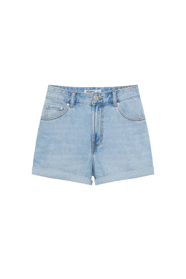 Pull and bear sales mom shorts