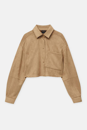 Pull and bear 2025 cropped jacket