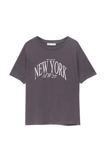 Pull and bear discount camisetas manga corta mujer