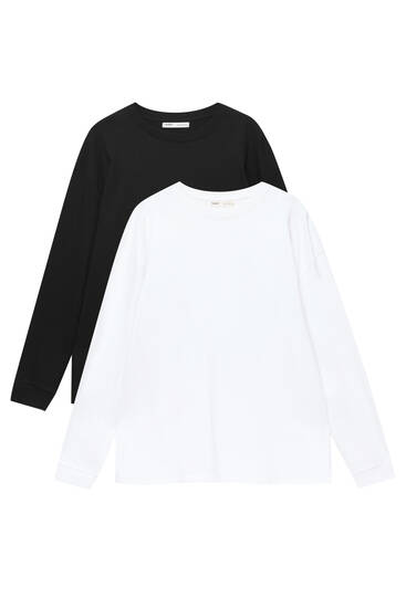 Camisetas de pull and bear online mujer