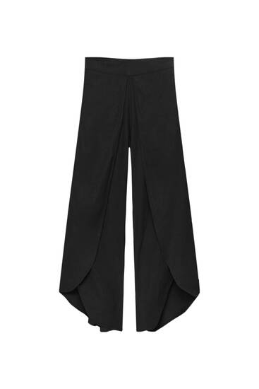 Rustic wrap trousers
