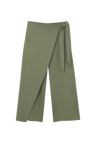 Trousers - Clothing - Woman - PULL&BEAR United Arab Emirates