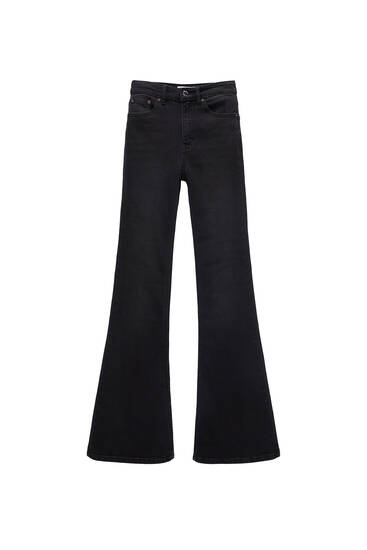 Pull & Bear Womens Medium Wash Denim Wide Leg Relaxed Fit Oversized Jeans  Size 6 | eBay