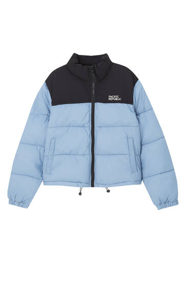 Pull and bear puffer cheap jacket women's