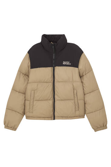 Pull and bear on sale puffer jacket