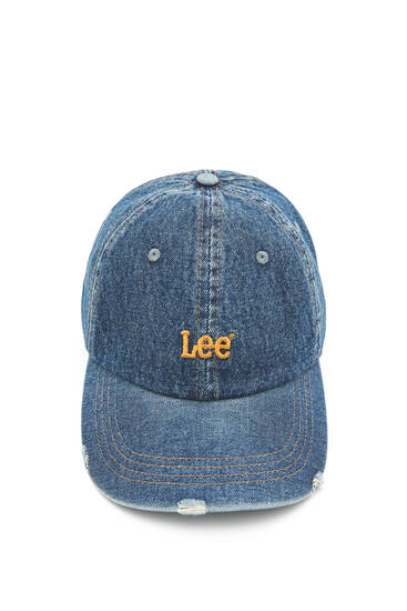 Embroidered Lee denim cap