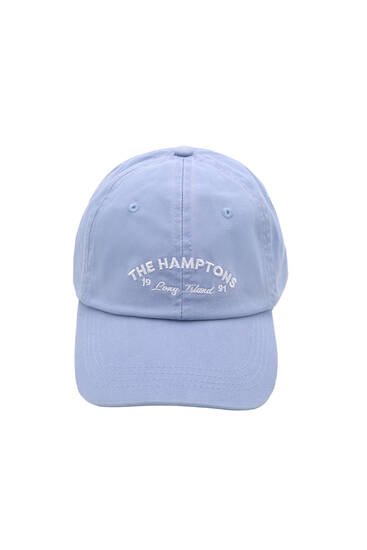 The Hamptons blue cap