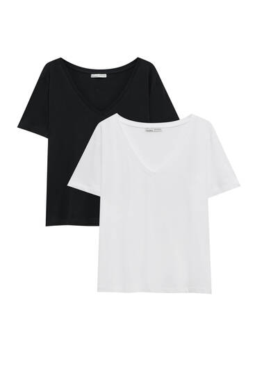 2-pack of basic T-shirts