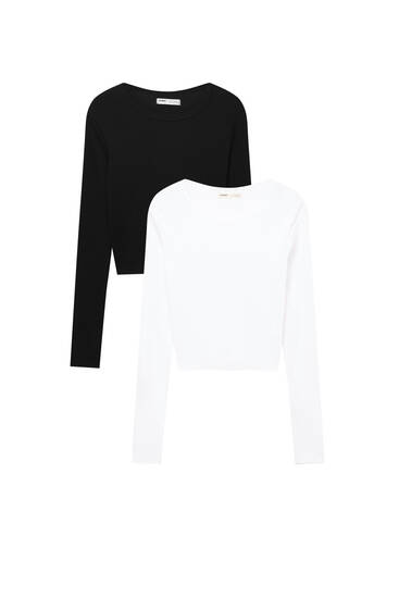 2-pack of long sleeve T-shirts