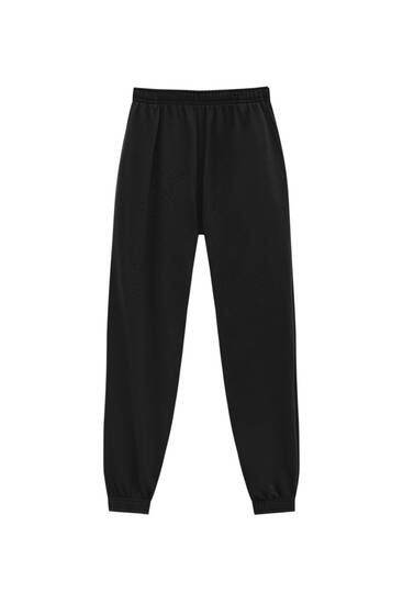 Basic joggers with elastic trims PULL BEAR