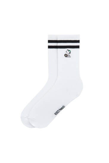 Snoopy sports socks - pull&bear