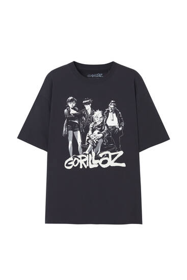 T-shirt Gorillaz - pull&bear
