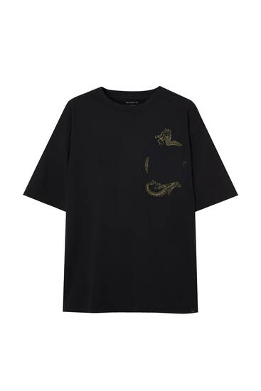 Black dragon T-shirt