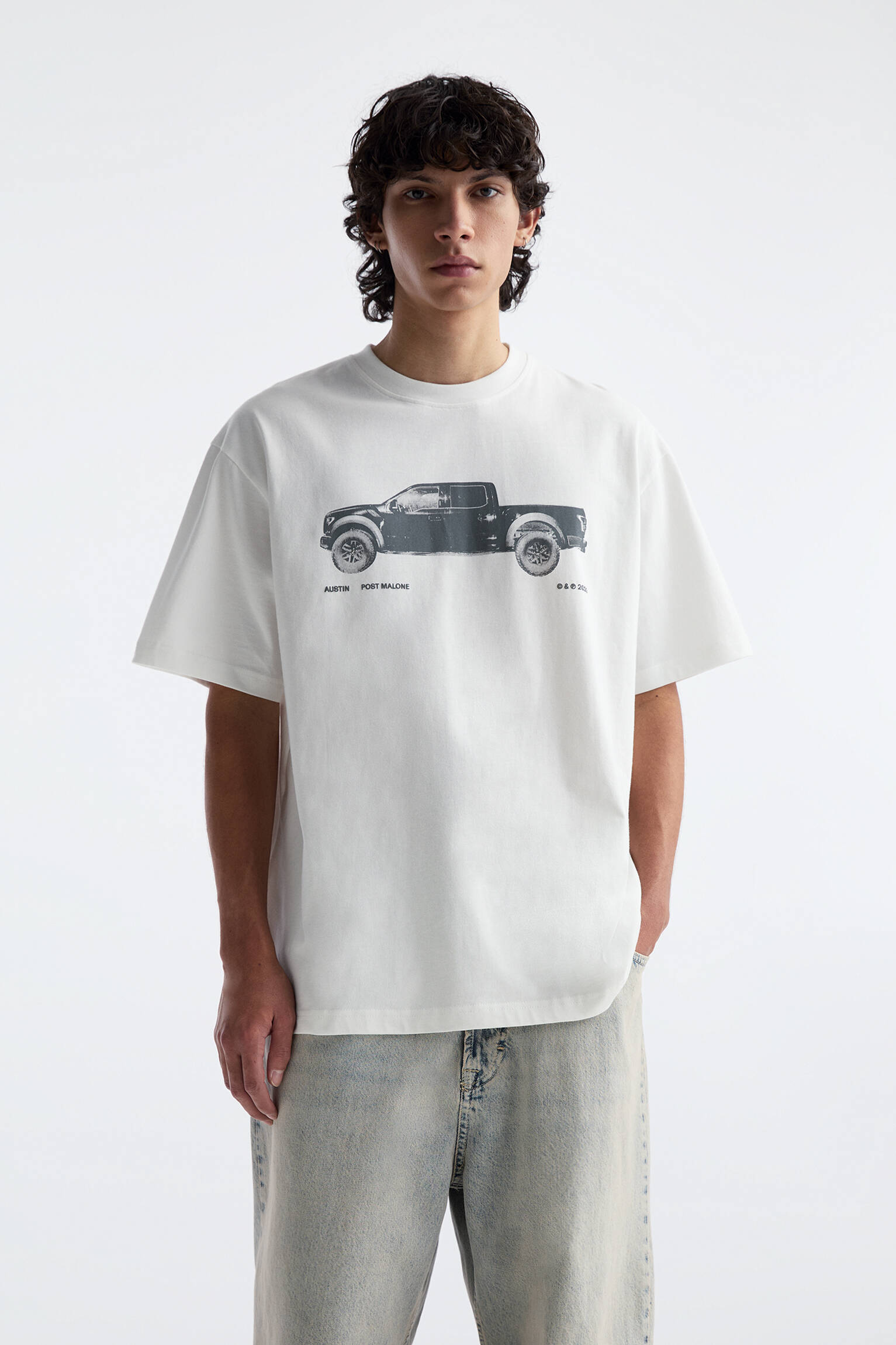 Post Malone truck T-shirt - pull&bear 
