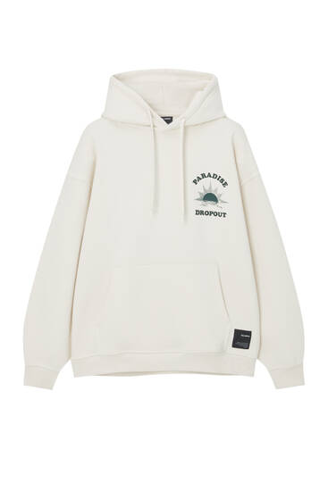 Sudadera capucha Paradise Dropout PULL BEAR