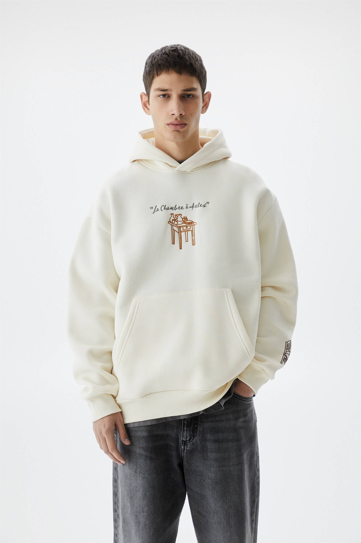 Van Gogh hoodie PULL&BEAR