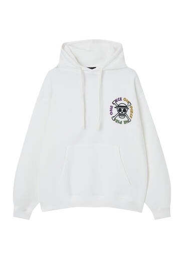 White One Piece hoodie