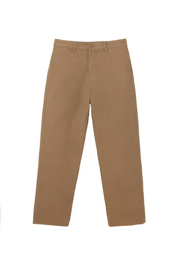 STWD straight chino trousers