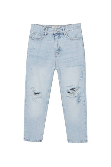 Jeans relaxed rotos