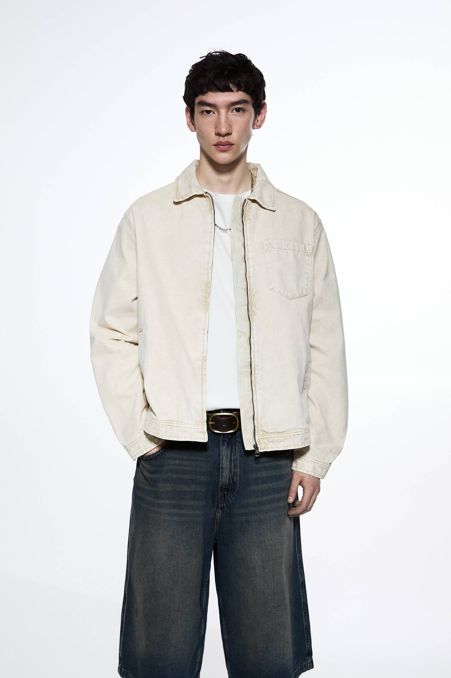 Jacke aus Jeansgewebe - PULL&BEAR