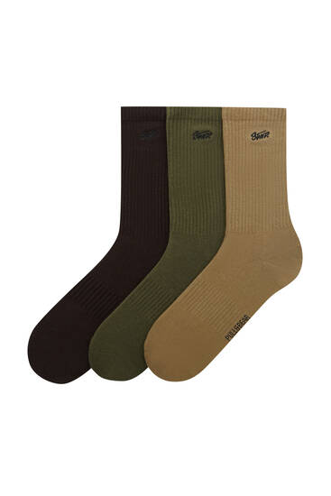 Pack 3 pares calcetines STWD