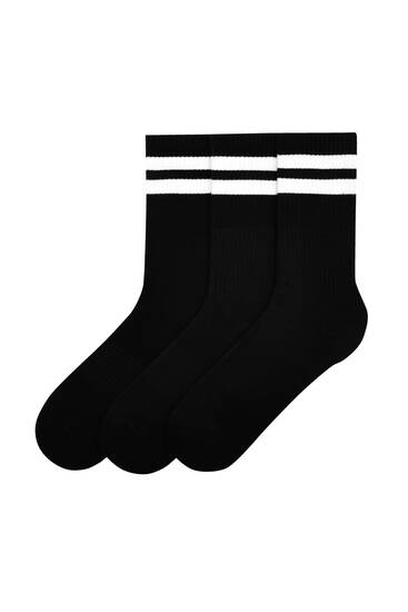 Σετ με 3 ζεύγη αθλητικές κάλτσες