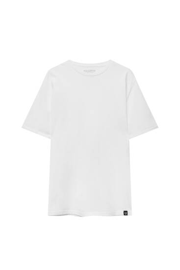 Camiseta Básica Blanca para Hombre - BELDEGG