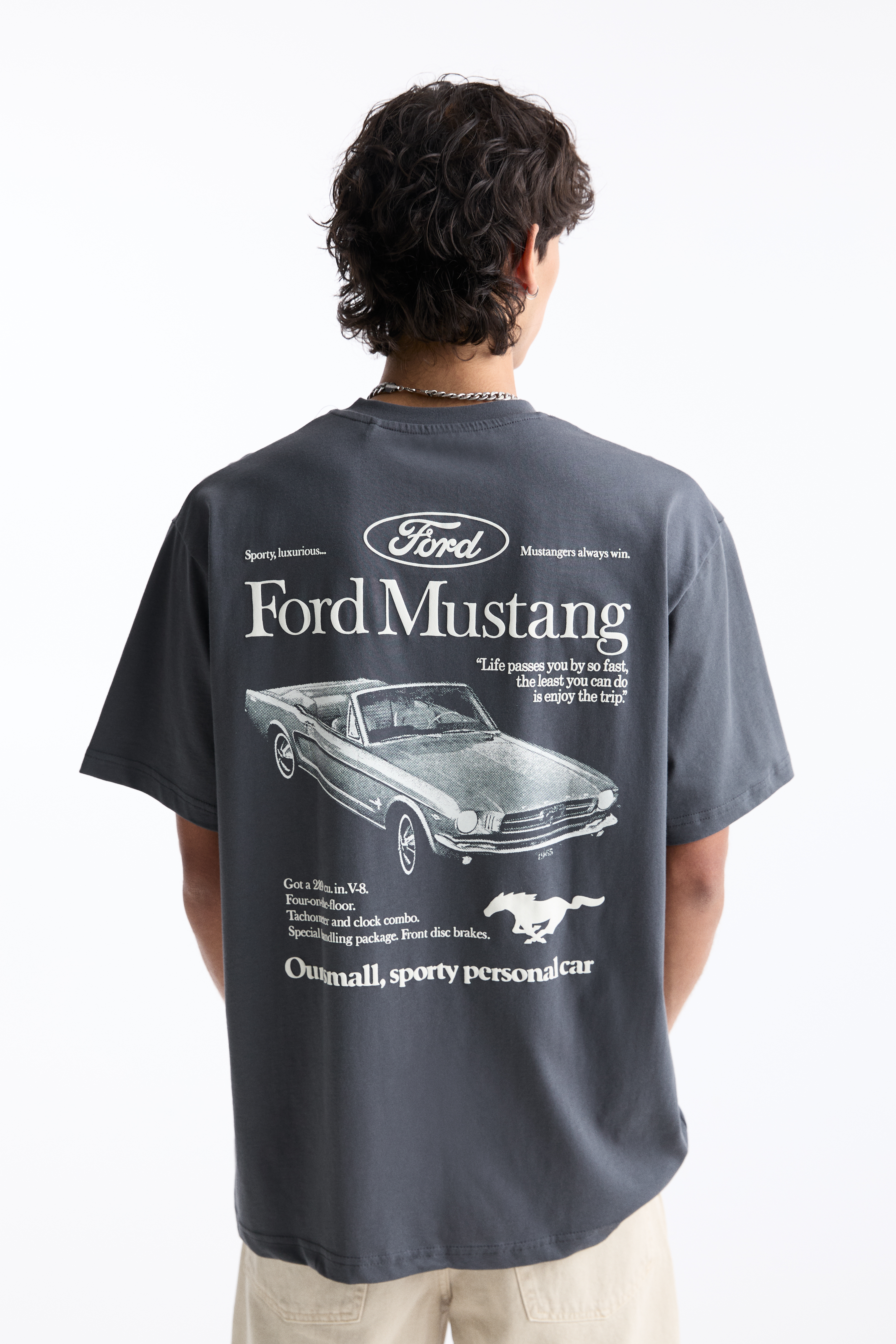 Playera Carro Ford Mustang Clasico Original Algodón 200gr | Meses sin interés Playera Carro Ford Mustang Clasico Original Algodón 200gr | Meses sin interés