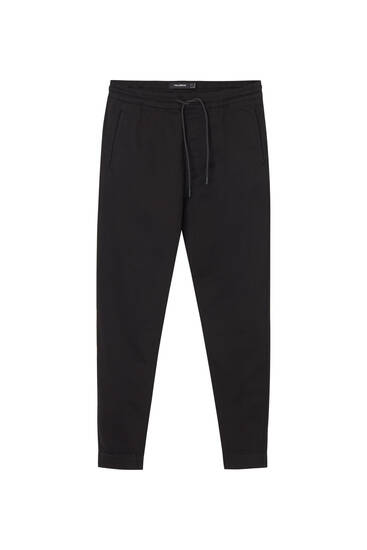 Basics soft knit jogging trousers