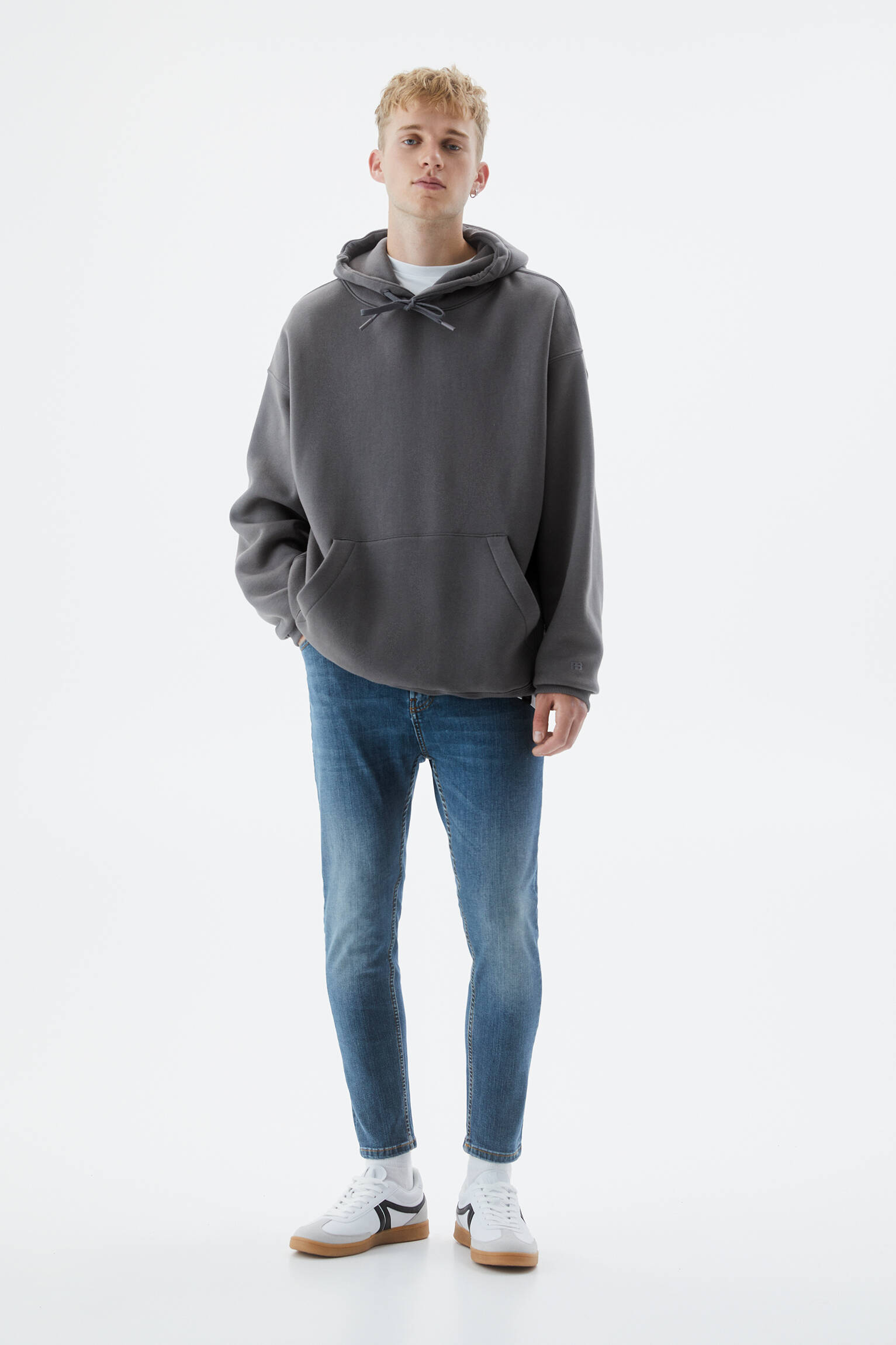 jean carrot homme pull and bear