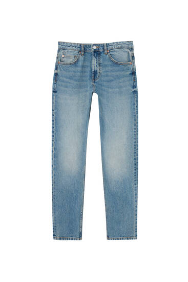 Jeans straight básicos
