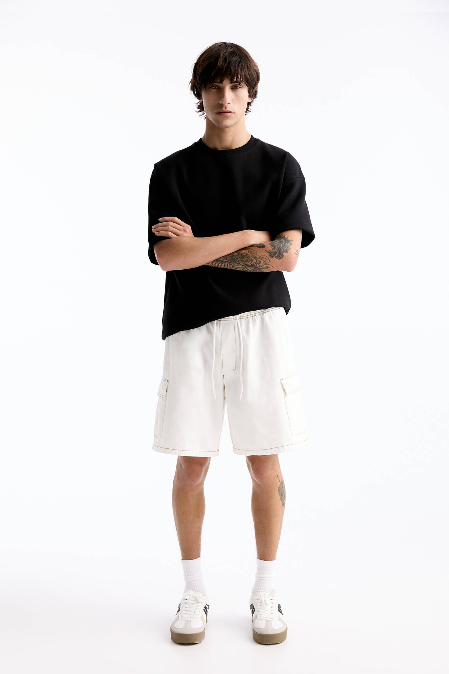Heren bermuda short mi piace elephant grey - Rients Pama Damesmode