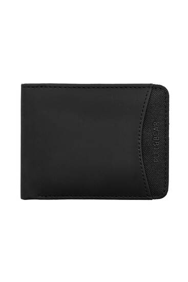 Πορτοφόλι basic καλυμμένο με καουτσούκ