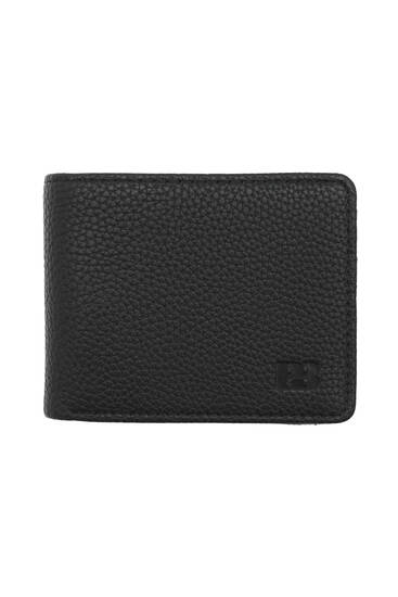 Urban textured faux leather wallet