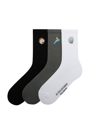 Pack of Rick and Morty socks