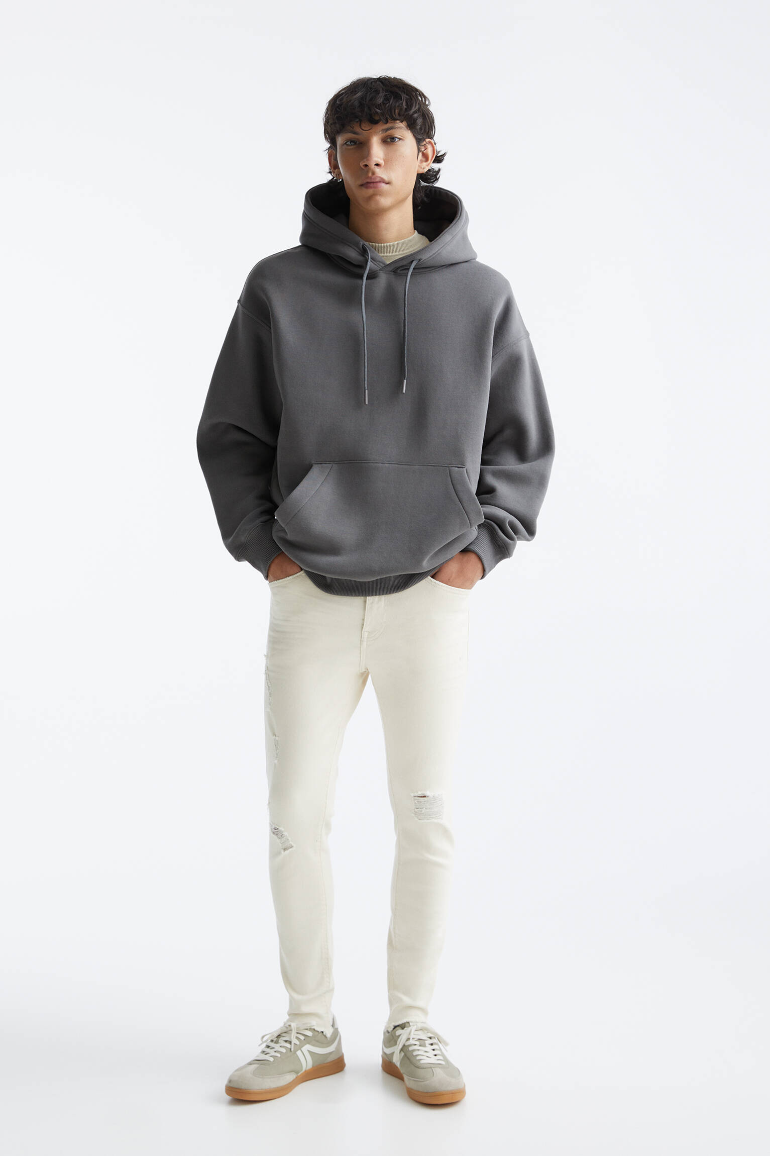 Jean Super Skinny Levi's Fille - Taille 16 - Bleu - Déchiré Et Brodé Cheville - NEUF Avec étiquettes