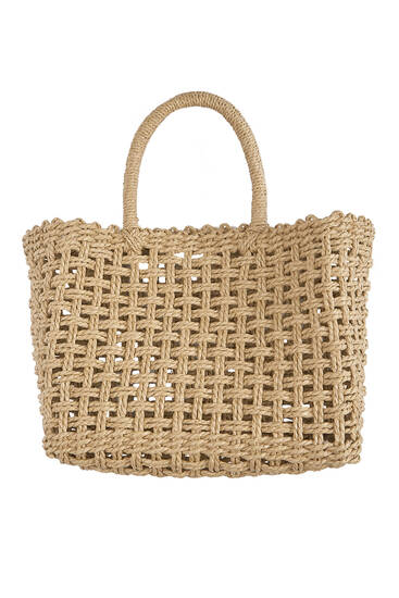 Mini paper basket bag