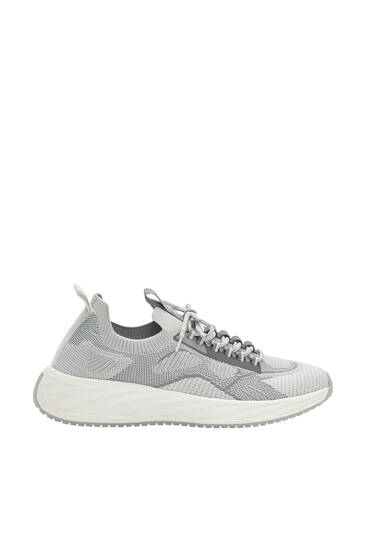 Knit fabric trainers