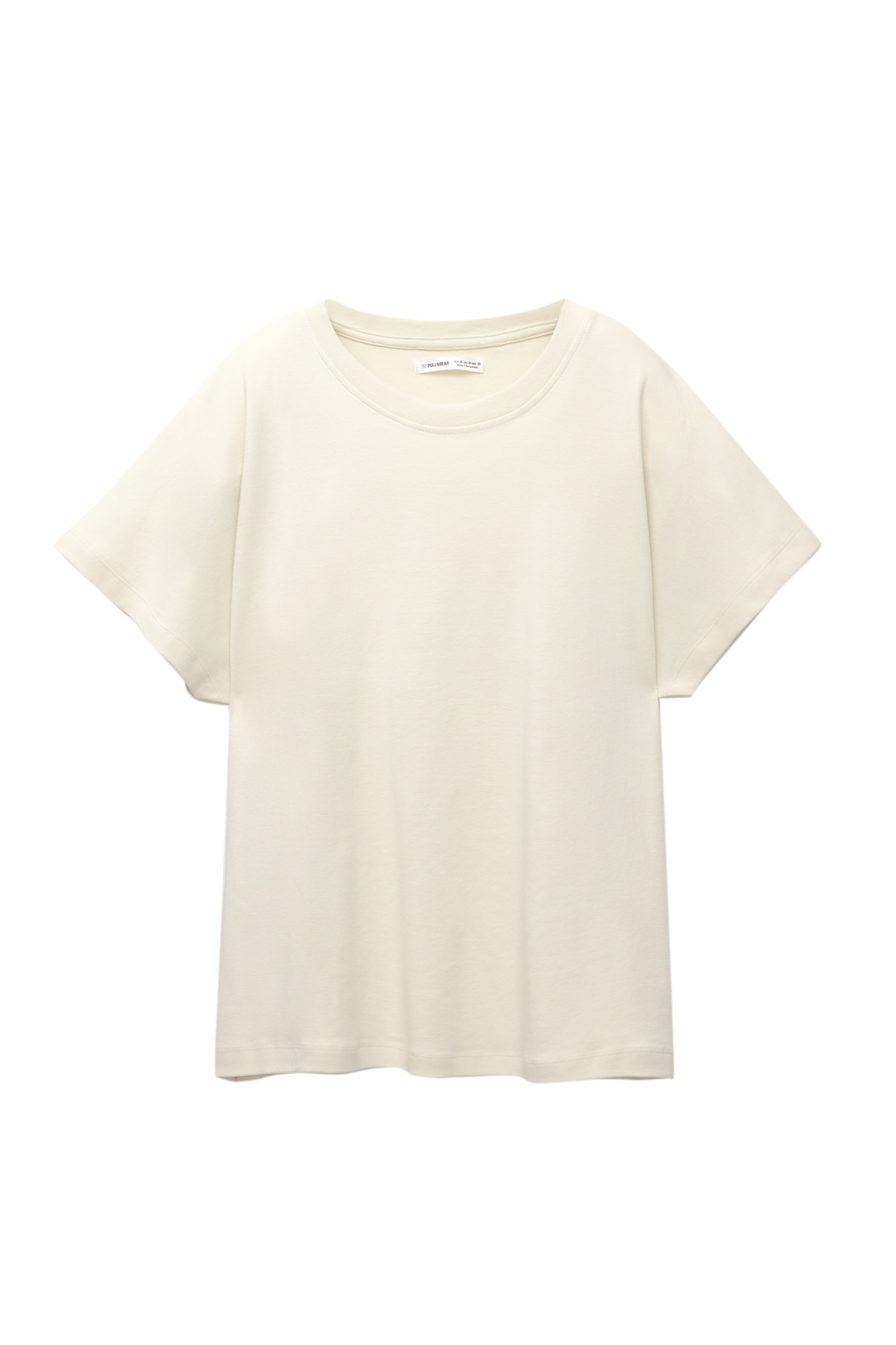 Pull YERSE Oversize – Taille 40, Manches 3/4, Mélange Lin/coton, Couleur Gris Blanc – Occasion Très Bon état